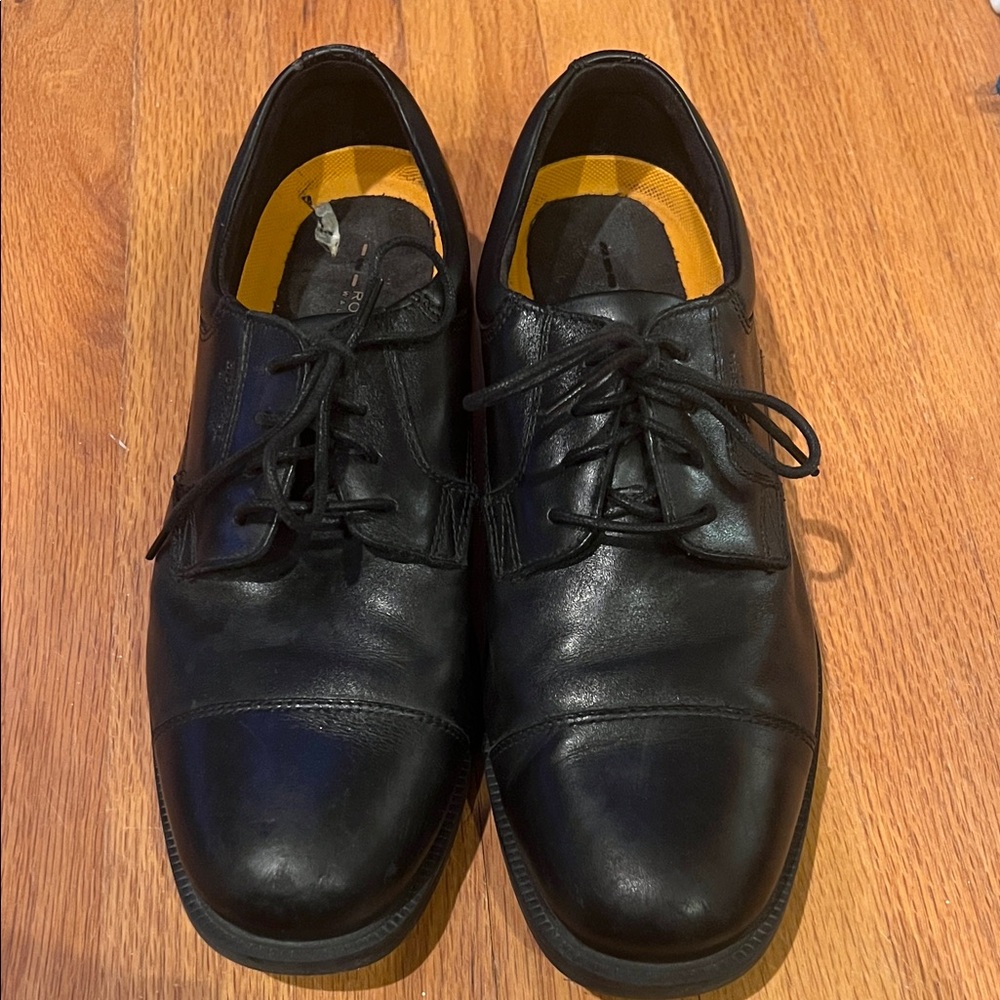 Rockport Hydroshield Waterproof Classic Black Leather Men's Shoes